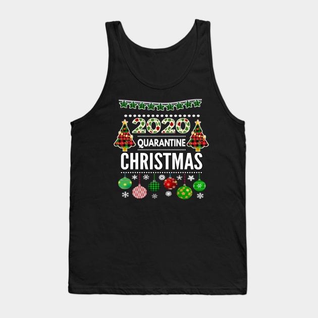 Quarantine Christmas gift 2020 | Family Christmas | Family Matching Christmas Tank Top by Rabie